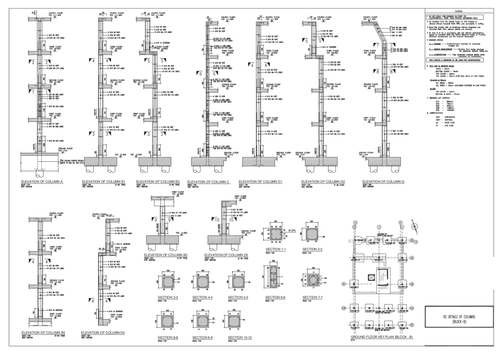 CADS RC sample drawings - CADS India
